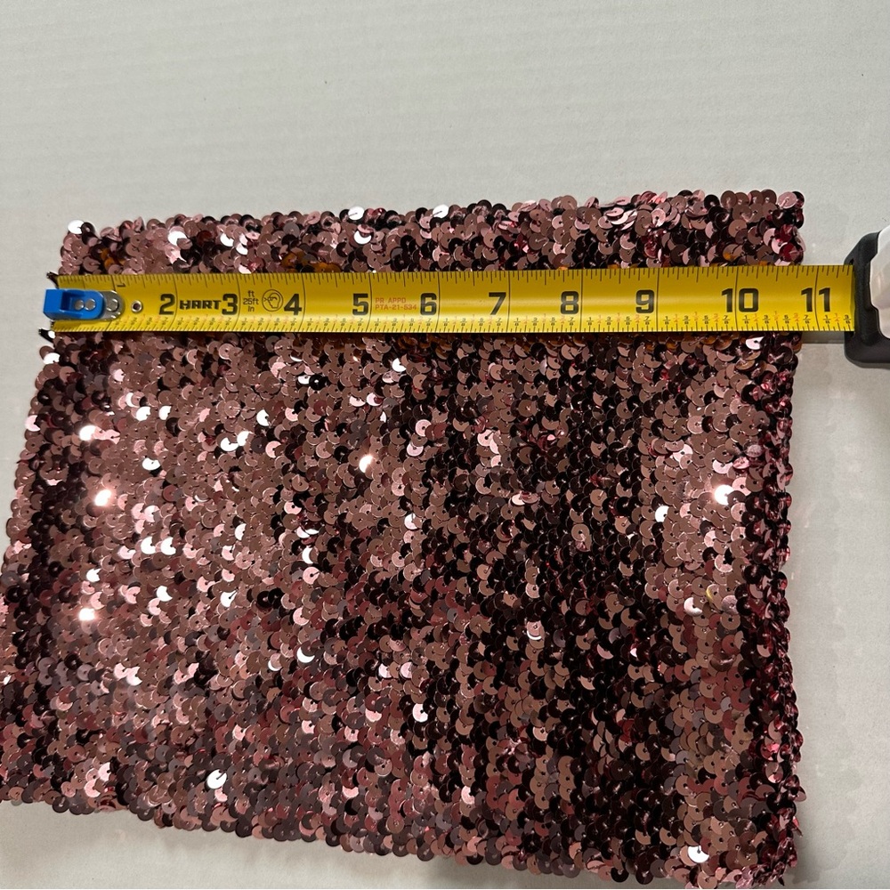 Victoria’s Secret PINK Sequin Bandeau Crop Top - Picture 2 of 5